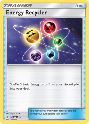 Energy Recycler (123) [SM - Guardians Rising] Reverse Holofoil - Deck Out Gaming