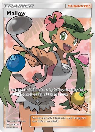 Mallow (Full Art) (145) [SM - Guardians Rising] Holofoil - Deck Out Gaming