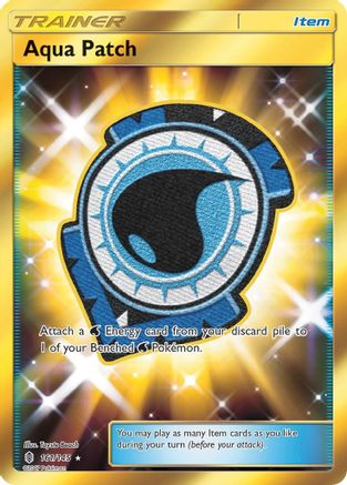 Aqua Patch (Secret) (161) [SM - Guardians Rising] Holofoil - Deck Out Gaming
