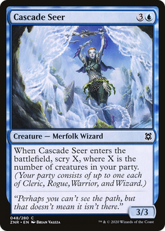 Cascade Seer (48) [Zendikar Rising] - Deck Out Gaming