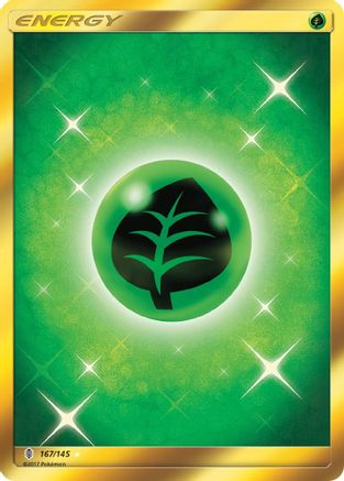 Grass Energy (Secret) (167) [SM - Guardians Rising] Holofoil - Deck Out Gaming