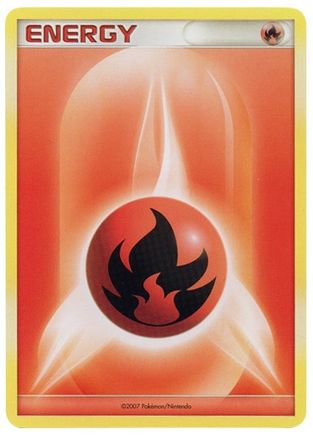 Fire Energy (2007 Unnumbered D/P Style Non-Holo) () [League & Championship Cards] - Deck Out Gaming