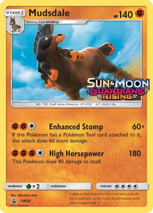 Mudsdale - SM20 (Prerelease) (SM20) [SM Promos] Holofoil - Deck Out Gaming
