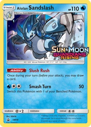 Alolan Sandslash - SM18 (Prerelease) (SM18) [SM Promos] Holofoil - Deck Out Gaming