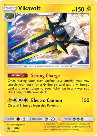 Vikavolt - SM28 (SM28) [SM Promos] Holofoil - Deck Out Gaming