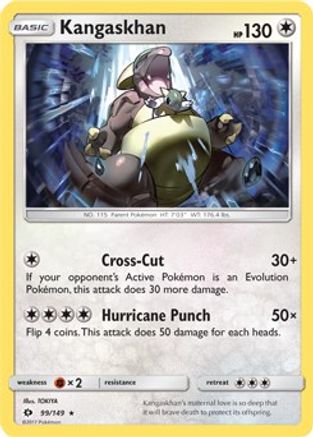 Kangaskhan - 99/149 (SM Base Set) (99) [Deck Exclusives] - Deck Out Gaming