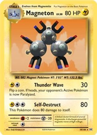 Magneton - 38/108 (XY Evolutions) (38) [Deck Exclusives] - Deck Out Gaming