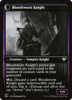 Bloodsworn Squire (364) [Innistrad: Double Feature] foil - Deck Out Gaming
