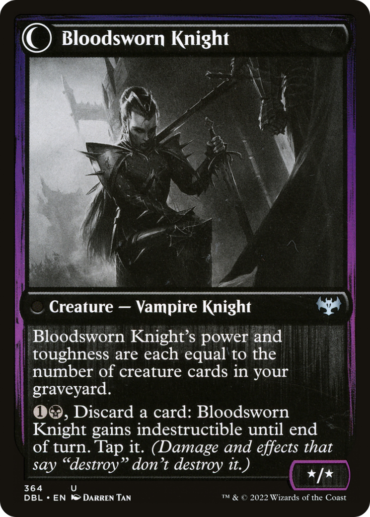 Bloodsworn Squire (364) [Innistrad: Double Feature] foil - Deck Out Gaming