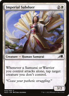 Imperial Subduer (19) [Kamigawa: Neon Dynasty] foil - Deck Out Gaming