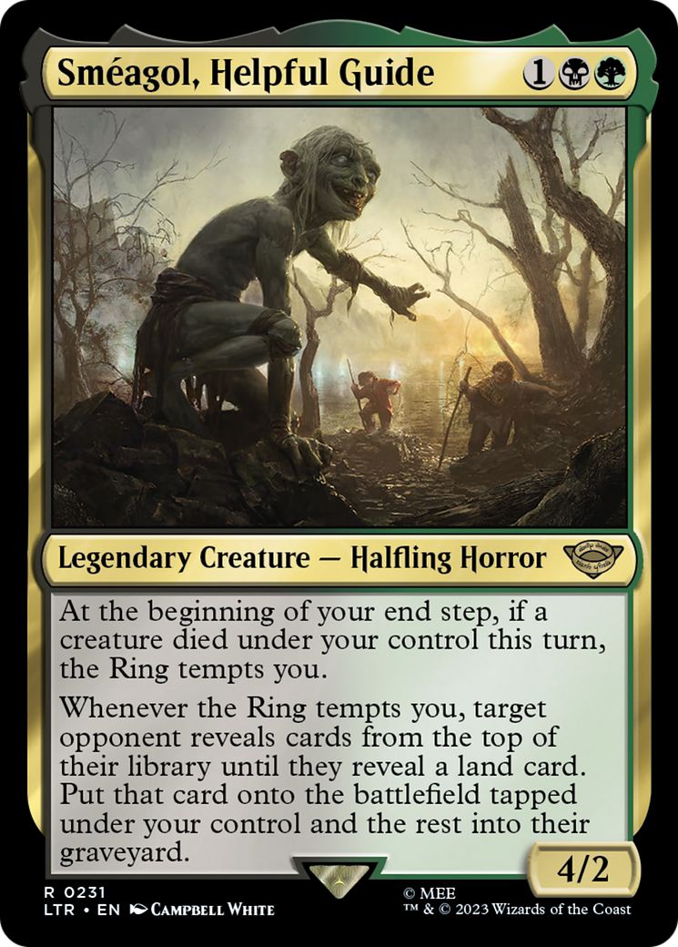 Smeagol, Helpful Guide (231) [The Lord of the Rings: Tales of Middle-earth] foil - Deck Out Gaming