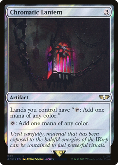 Chromatic Lantern (Surge Foil) (232) [Warhammer 40,000 Commander] foil - Deck Out Gaming