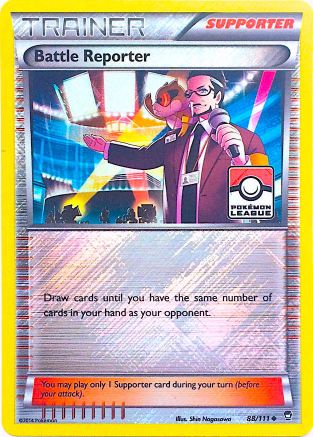 Battle Reporter - 88/111 (Pokemon League) (88) [League & Championship Cards] Reverse Holofoil - Deck Out Gaming