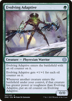 Evolving Adaptive (167) [Phyrexia: All Will Be One] - Deck Out Gaming