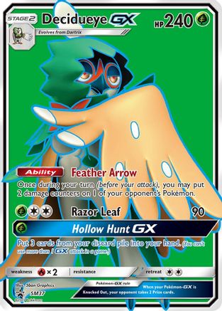 Decidueye GX - SM37 (SM37) [SM Promos] Holofoil - Deck Out Gaming