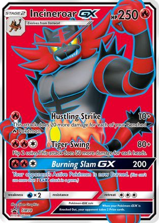 Incineroar GX - SM38 (SM38) [SM Promos] Holofoil - Deck Out Gaming