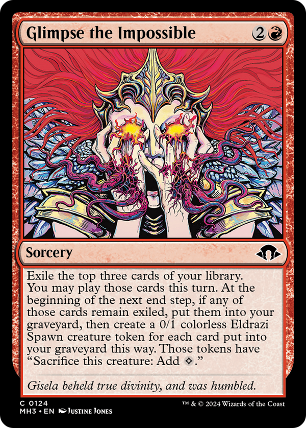 Glimpse the Impossible (124) [Modern Horizons 3] foil - Deck Out Gaming