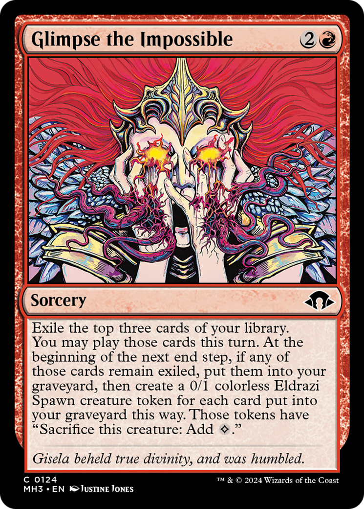 Glimpse the Impossible (124) [Modern Horizons 3] foil - Deck Out Gaming