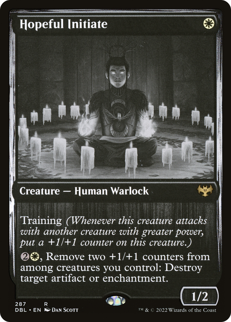 Hopeful Initiate (287) [Innistrad: Double Feature] - Deck Out Gaming
