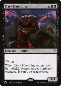 Dark Hatchling (747) [Commander Legends: Battle for Baldur's Gate] - Deck Out Gaming