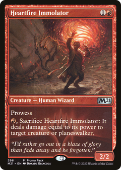 Heartfire Immolator (396) [Core Set 2021] foil - Deck Out Gaming