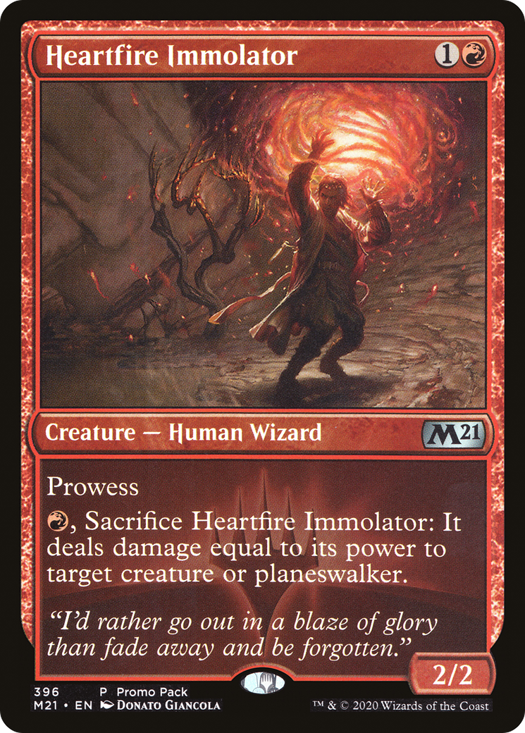 Heartfire Immolator (396) [Core Set 2021] - Deck Out Gaming
