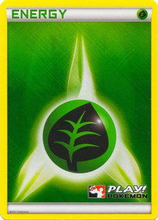 Grass Energy (2011 Play! Pokemon) () [League & Championship Cards] Holofoil - Deck Out Gaming