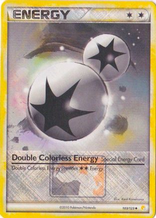 Double Colorless Energy - 103/123 (League Promo) (103) [League & Championship Cards] Reverse Holofoil - Deck Out Gaming