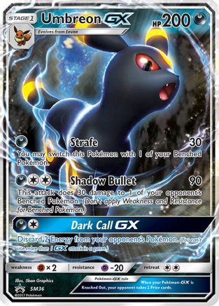 Umbreon-GX [SM Black Star Promos] - Deck Out Gaming