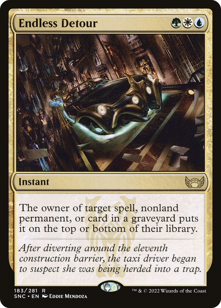 Endless Detour (183) [Streets of New Capenna] foil - Deck Out Gaming