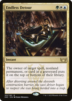 Endless Detour (183) [Streets of New Capenna] foil - Deck Out Gaming