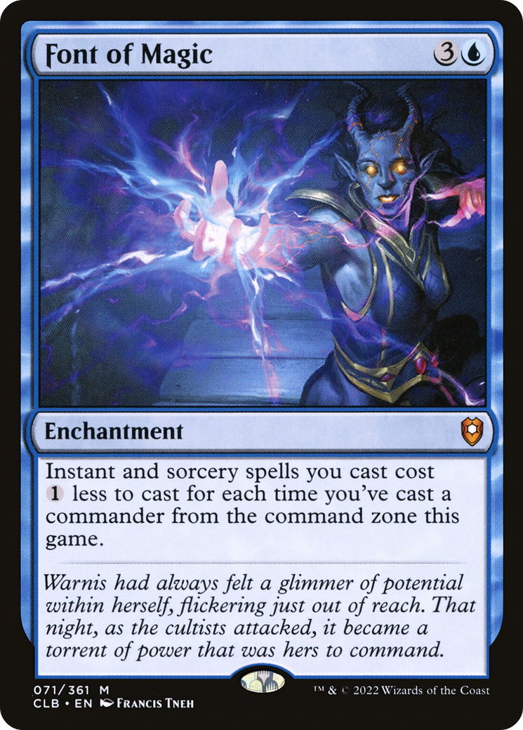 Font of Magic (71) [Commander Legends: Battle for Baldur's Gate] - Deck Out Gaming