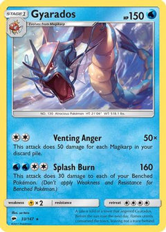 Gyarados (33) [SM - Burning Shadows] Holofoil - Deck Out Gaming