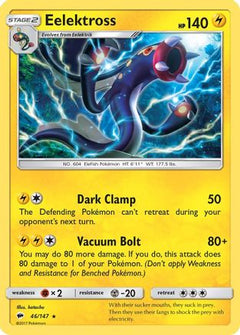 Eelektross (46) [SM - Burning Shadows] Reverse Holofoil - Deck Out Gaming