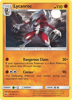 Lycanroc (75) (75) [SM - Burning Shadows] Reverse Holofoil - Deck Out Gaming