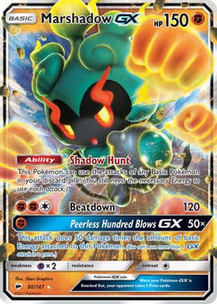 Marshadow GX (80) [SM - Burning Shadows] Holofoil - Deck Out Gaming