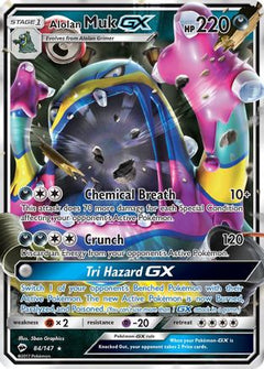 Alolan Muk GX (84) [SM - Burning Shadows] Holofoil - Deck Out Gaming