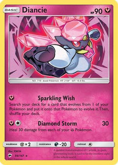 Diancie (94) [SM - Burning Shadows] Reverse Holofoil - Deck Out Gaming