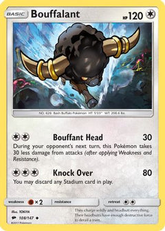 Bouffalant (108) [SM - Burning Shadows] - Deck Out Gaming