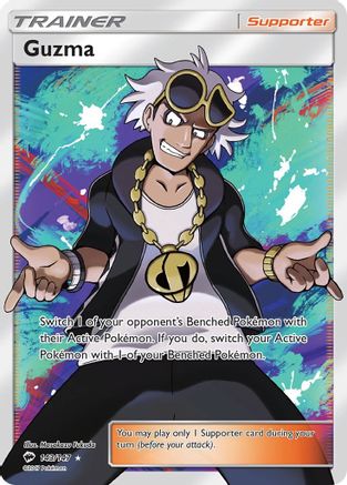 Guzma (Full Art) (143) [SM - Burning Shadows] Holofoil - Deck Out Gaming