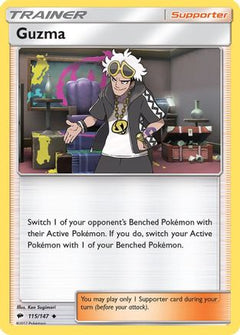 Guzma (115) [SM - Burning Shadows] Reverse Holofoil - Deck Out Gaming