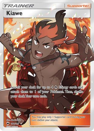Kiawe (Full Art) (144) [SM - Burning Shadows] Holofoil - Deck Out Gaming