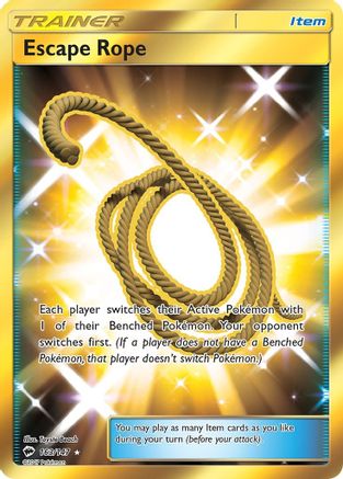 Escape Rope (Secret) (163) [SM - Burning Shadows] Holofoil - Deck Out Gaming