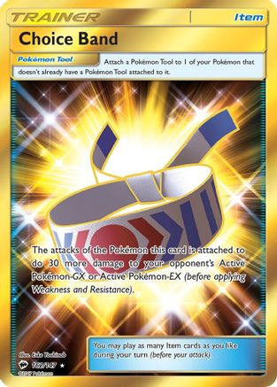 Choice Band (Secret) (162) [SM - Burning Shadows] Holofoil - Deck Out Gaming