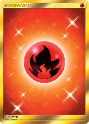 Fire Energy (Secret) (167) [SM - Burning Shadows] Holofoil - Deck Out Gaming