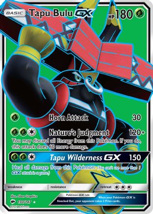 Tapu Bulu GX (Full Art) (130) [SM - Burning Shadows] - Deck Out Gaming