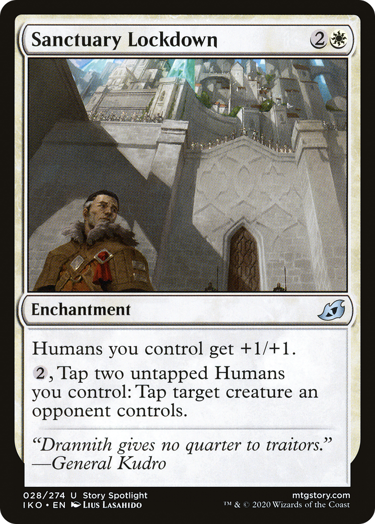 Sanctuary Lockdown (28) [Ikoria: Lair of Behemoths] - Deck Out Gaming