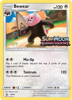Bewear - SM49 (Prerelease) [Staff] (SM49) [SM Promos] Holofoil - Deck Out Gaming