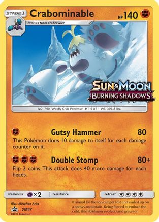 Crabominable - SM47 (Prerelease) (SM47) [SM Promos] Holofoil - Deck Out Gaming