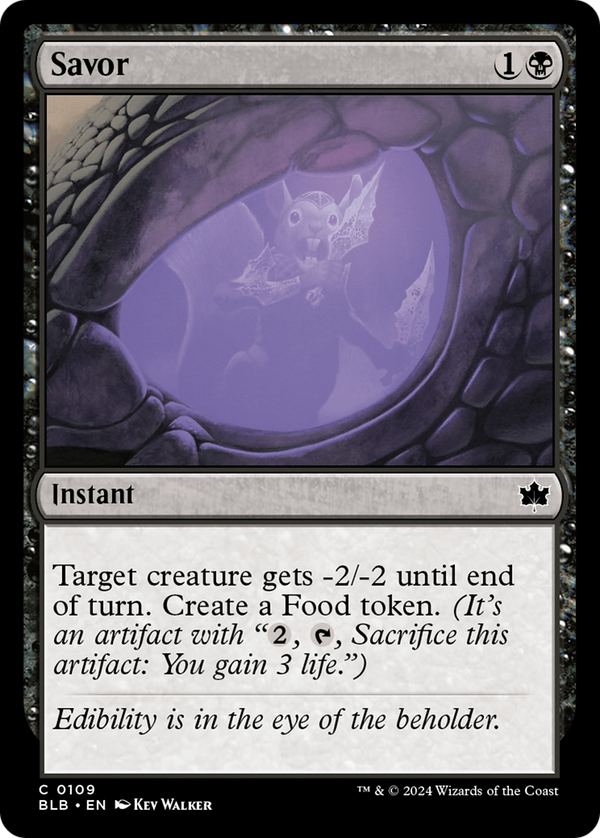 Savor (109) [Bloomburrow] - Deck Out Gaming